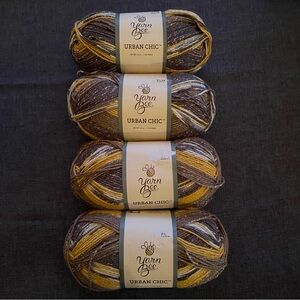 4 New Yarn Bee Urban Chic Golden Grace Yarns